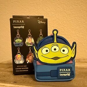 Disney Pixar Loungefly Toy Story Alien Mini Backpack Bag Charm